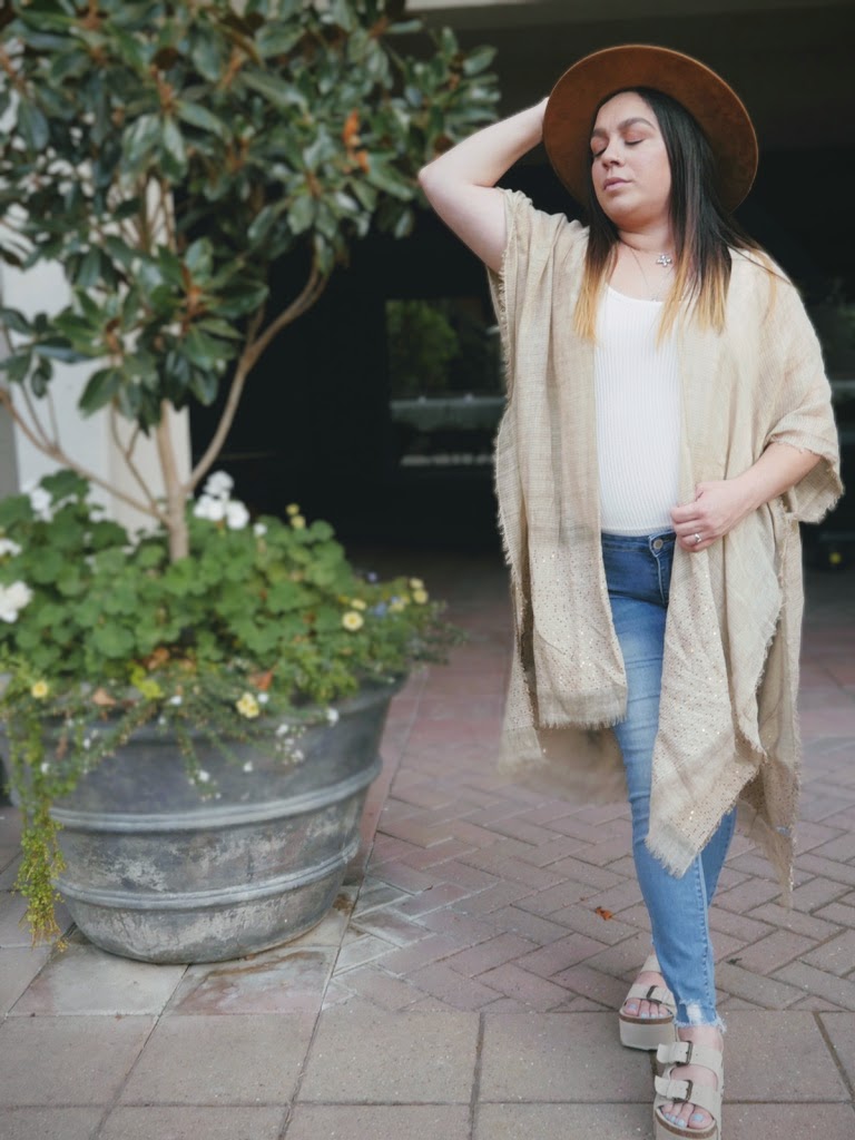 Sequin Kimono