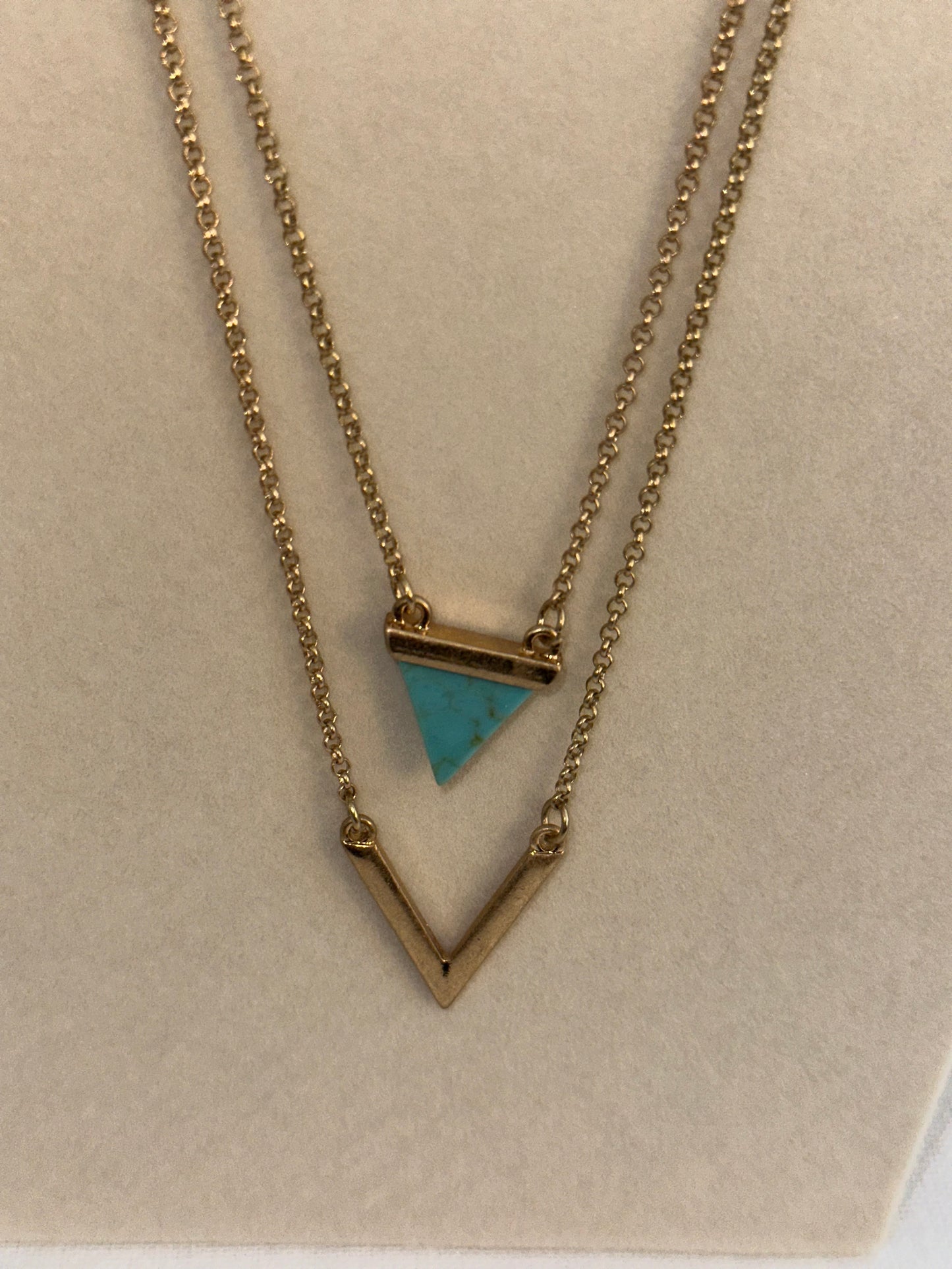 Stone Charm Necklace