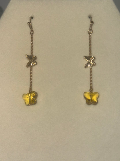 Butterfly Dangle Earrings