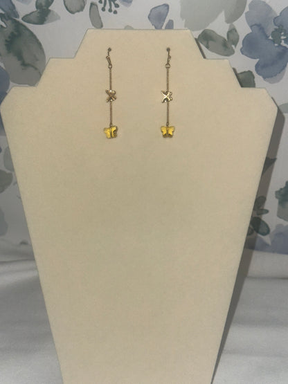 Butterfly Dangle Earrings